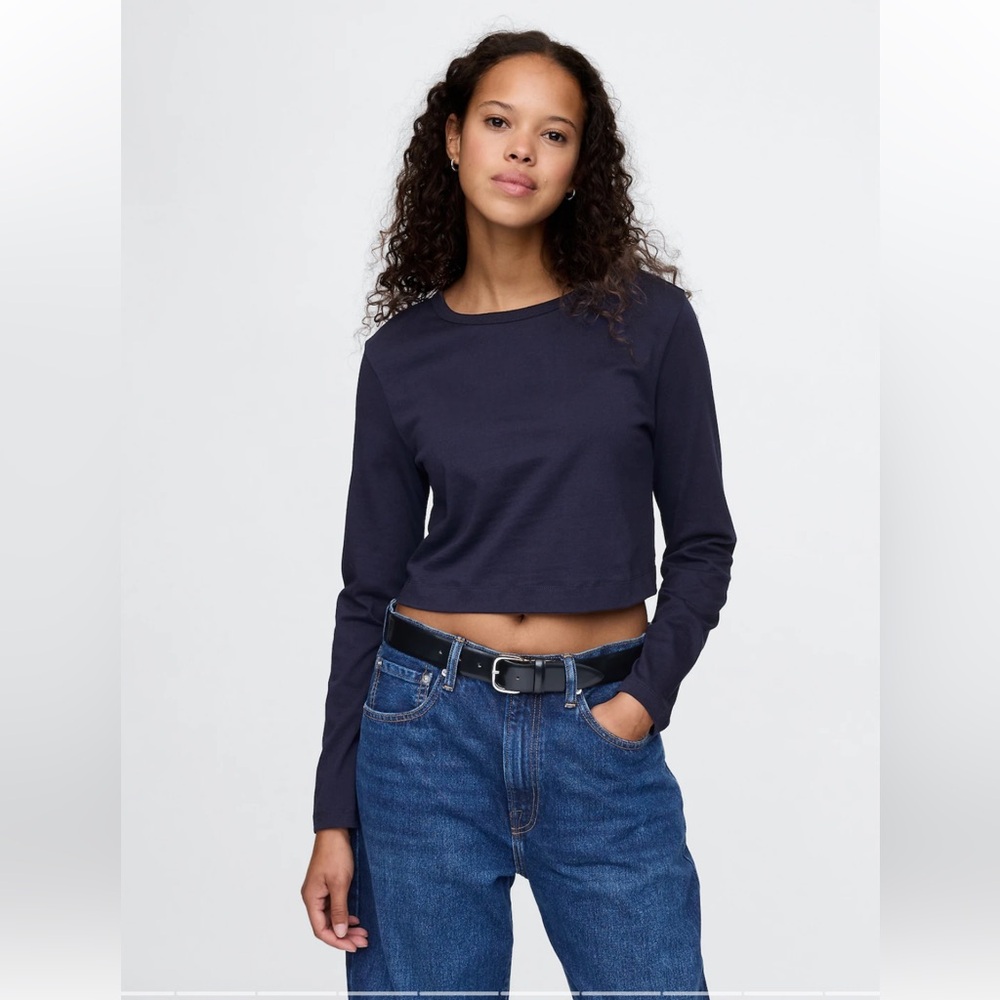 GAP Organic Cotton VintageSoft Crop T-Shirt